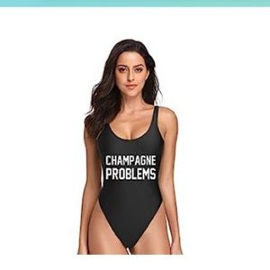 Women’s bathing suit - champagne campaign